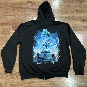 Universal Halloween Horror Nights Ghostbusters Full Zip Jacket Hoodie 2024 Large